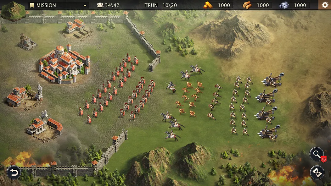 Grand War: Rome Strategy Games (Гранд Вар) [MOD: Все разблокировано] - Скриншот 5