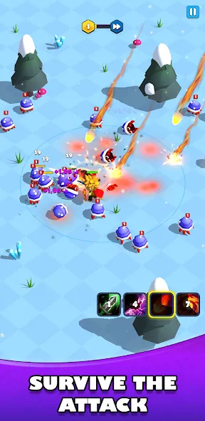 Idle Warrior Defence RPG (Айдл Вариор Дефенс РПГ) [MOD: Все разблокировано] - Скриншот 2