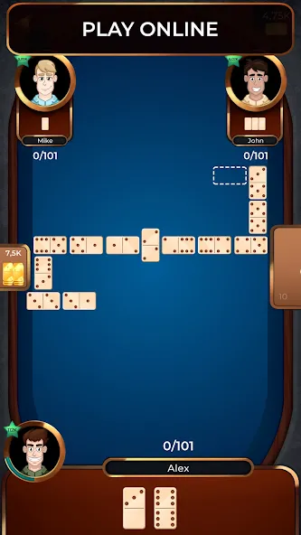Dominoes Online [MOD: Все разблокировано] - Скриншот 1