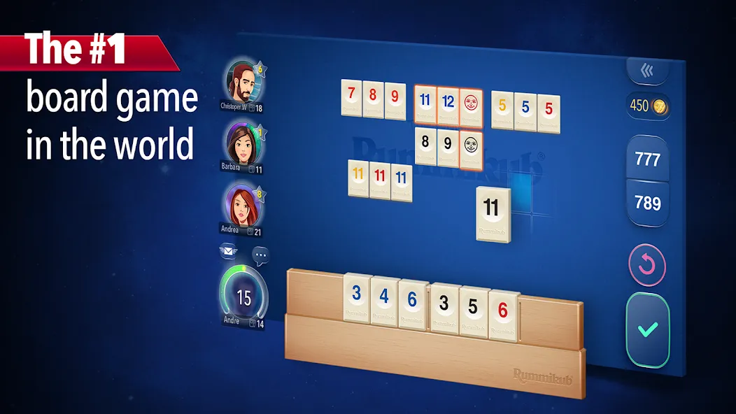 Rummikub® (Руммикуб) [MOD: Бесконечные деньги] - Скриншот 2