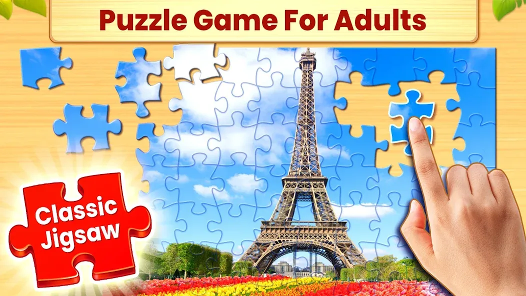 Jigsaw Puzzles: Picture Puzzle [MOD: Бесконечные деньги] - Скриншот 1