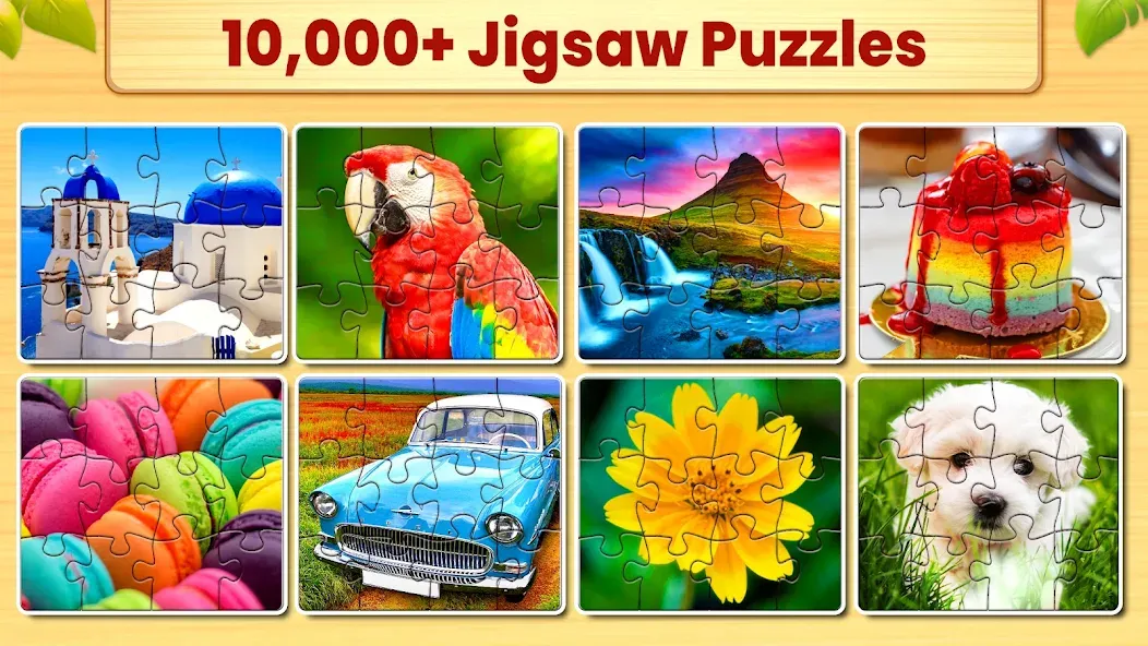 Jigsaw Puzzles: Picture Puzzle [MOD: Бесконечные деньги] - Скриншот 2