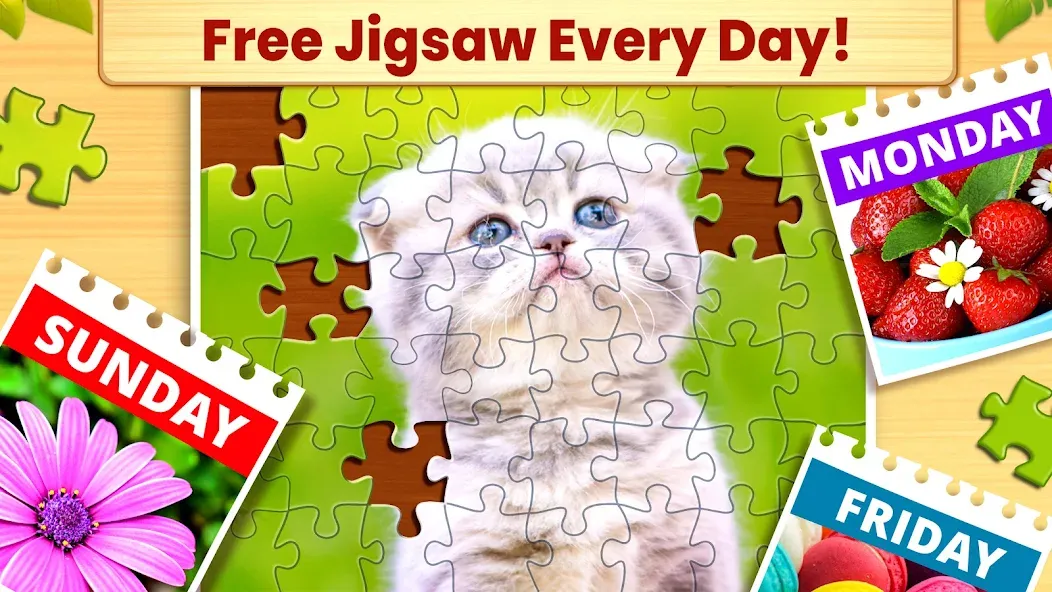 Jigsaw Puzzles: Picture Puzzle [MOD: Бесконечные деньги] - Скриншот 3