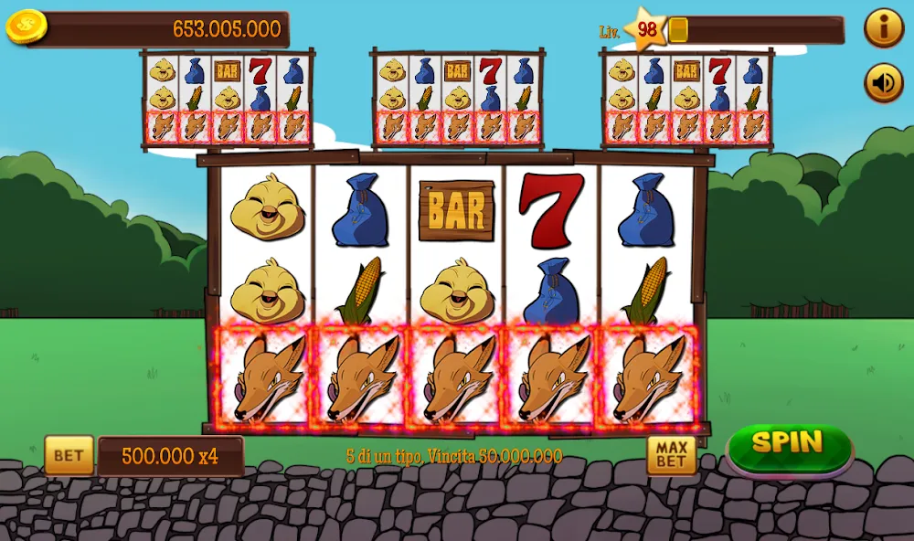 Slot Gallina 4 (Слот Галлина 4) [MOD: Много монет/Энергии] - Скриншот 2