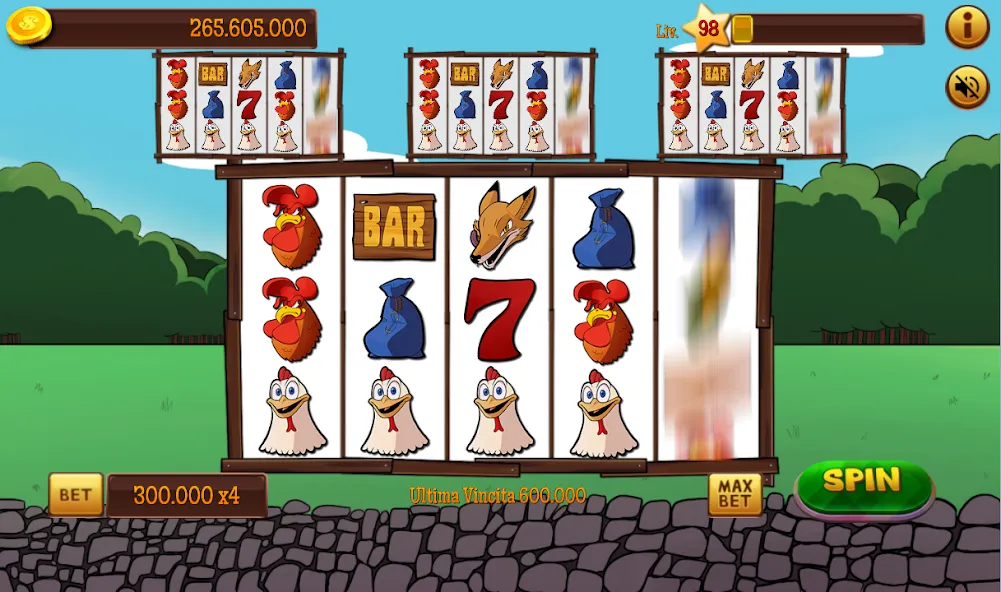 Slot Gallina 4 (Слот Галлина 4) [MOD: Много монет/Энергии] - Скриншот 3