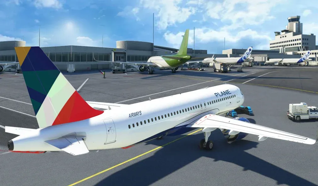 Airport Games: Airplane Games [MOD: Все открыто] - Скриншот 2