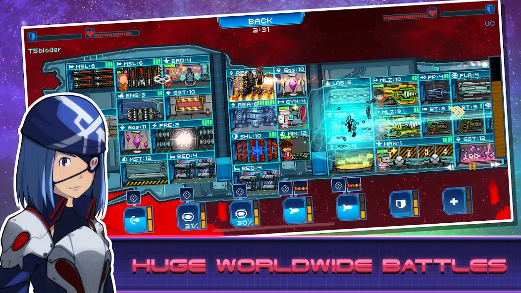 Pixel Starships™ (Пиксель Звездные Корабли) [MOD: Все разблокировано] - Скриншот 4