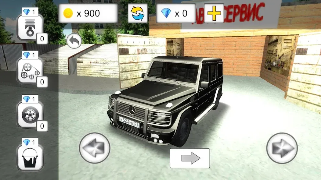 Criminal Russian Mafia Cars [MOD: Бесконечные деньги] - Скриншот 2