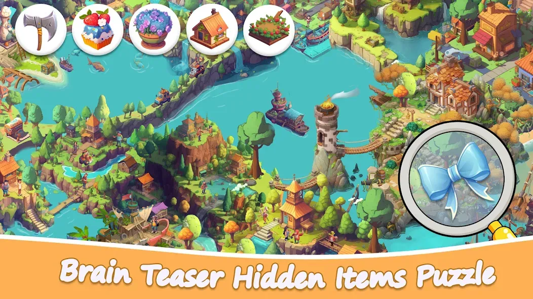 Find It Hidden Objects Games (Скавенджер Хант) [MOD: Бесконечные деньги] - Скриншот 2