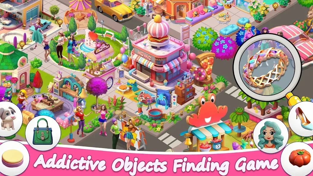 Find It Hidden Objects Games (Скавенджер Хант) [MOD: Бесконечные деньги] - Скриншот 4