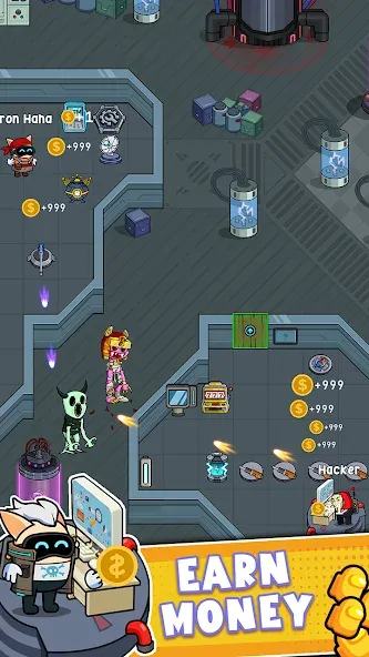Space Survivor (Спейс Сурвайвер) [MOD: Меню/Много денег] - Скриншот 5