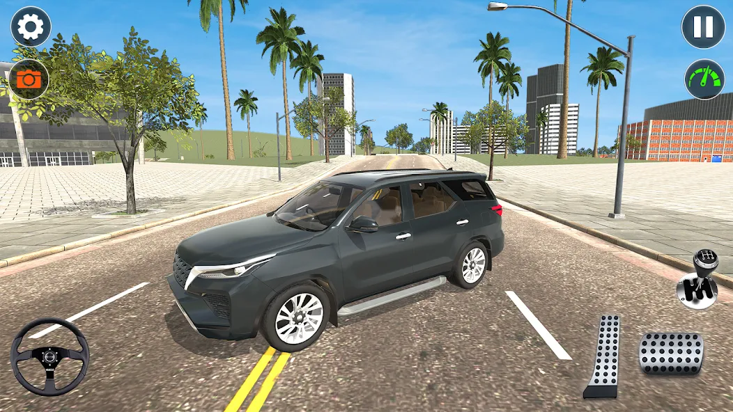 Indian Car Simulator: Car Game (Индийский автомобильный симулятор) [MOD: Меню/Много денег] - Скриншот 4