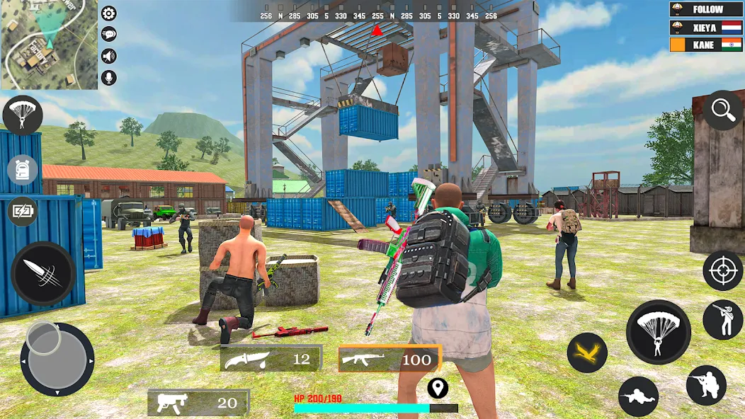 Fps Fire Shooting Game Offline (Фпс Баттлграунд Мобайл Индия) [MOD: Premium/Unlocked] - Скриншот 3