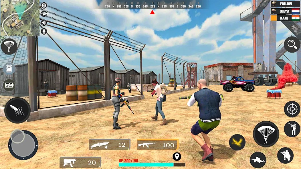 Fps Fire Shooting Game Offline (Фпс Баттлграунд Мобайл Индия) [MOD: Premium/Unlocked] - Скриншот 5