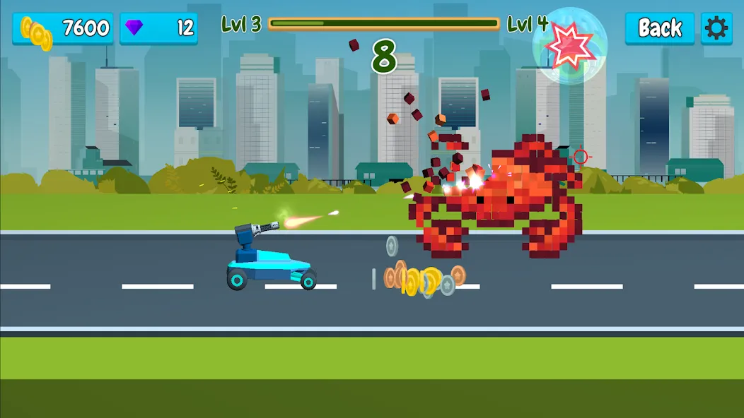 Rusher Crusher: Demolition! (Рашер Крашер) [MOD: Premium/Unlocked] - Скриншот 1
