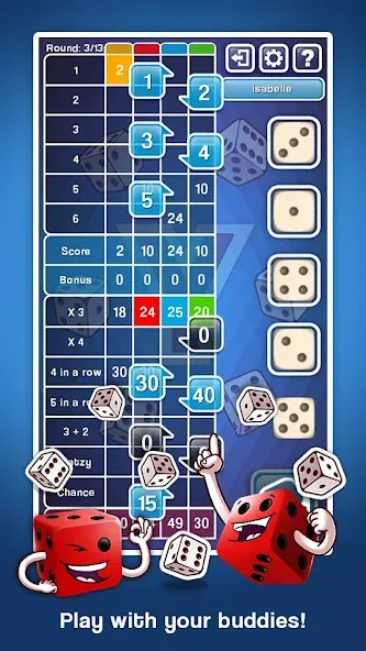 Yatzy Ultimate (Ятзи Ультимейт) [MOD: Меню/Много денег] - Скриншот 5