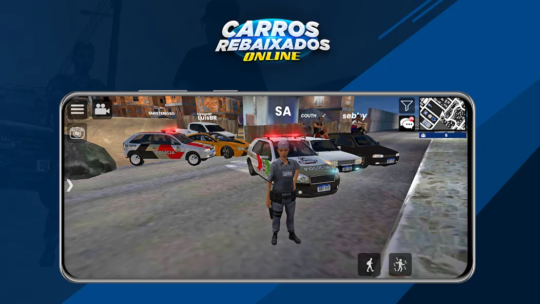 Carros Rebaixados Online (Каррос Ребайшадос Онлайн) [MOD: Бесконечные деньги] - Скриншот 5