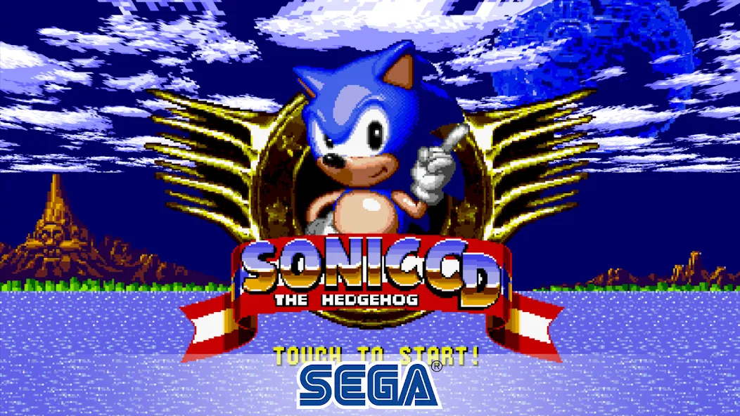 Sonic CD Classic (Соник СД Классик) [MOD: Бесконечные деньги] - Скриншот 1