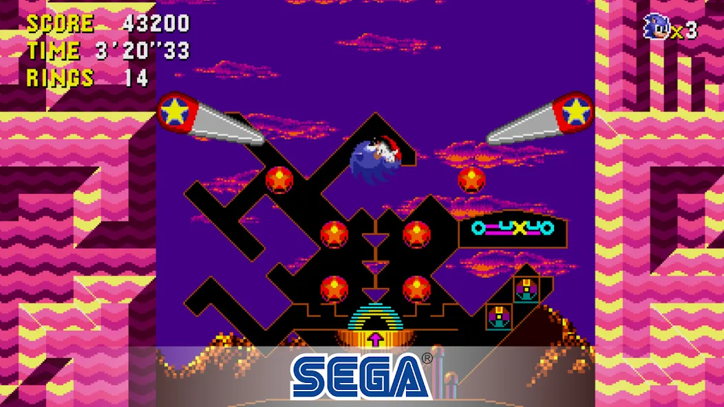 Sonic CD Classic (Соник СД Классик) [MOD: Бесконечные деньги] - Скриншот 2