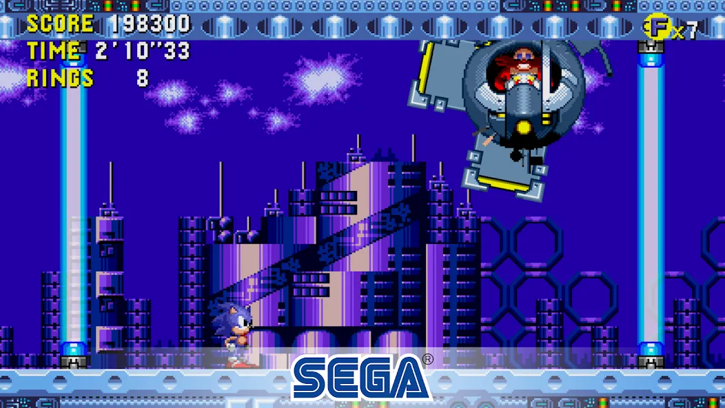 Sonic CD Classic (Соник СД Классик) [MOD: Бесконечные деньги] - Скриншот 4