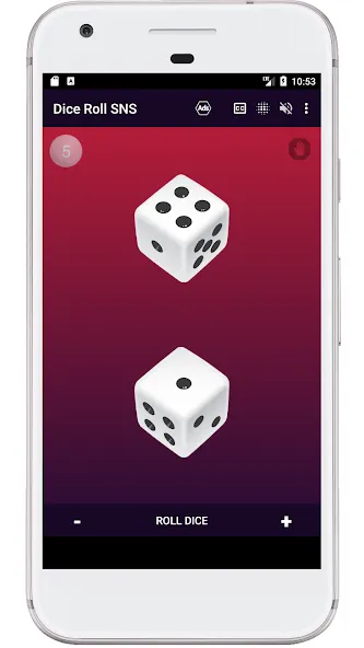 Dice Roll SNS [MOD: Mega Mod/Меню] - Скриншот 1