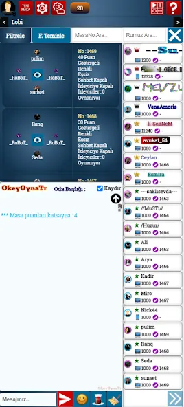 SevgiOkey.Com — Okey Oyna [MOD: Разблокировано] - Скриншот 1
