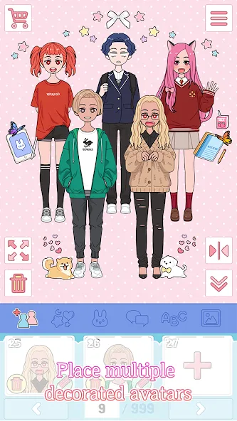 Lily Diary : Dress Up Game [MOD: Много монет/Энергии] - Скриншот 3