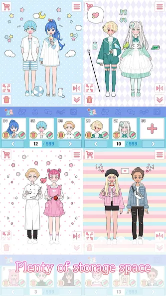 Lily Diary : Dress Up Game [MOD: Много монет/Энергии] - Скриншот 5