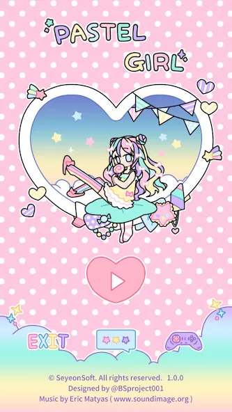 Pastel Girl : Dress Up Game [MOD: Все открыто] - Скриншот 1