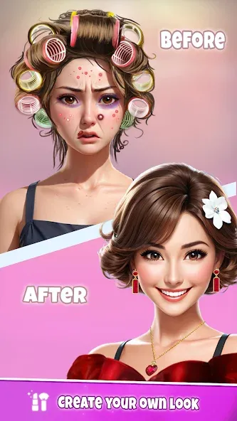 Fashion Artist: Makeup Game [MOD: Много монет/Энергии] - Скриншот 3