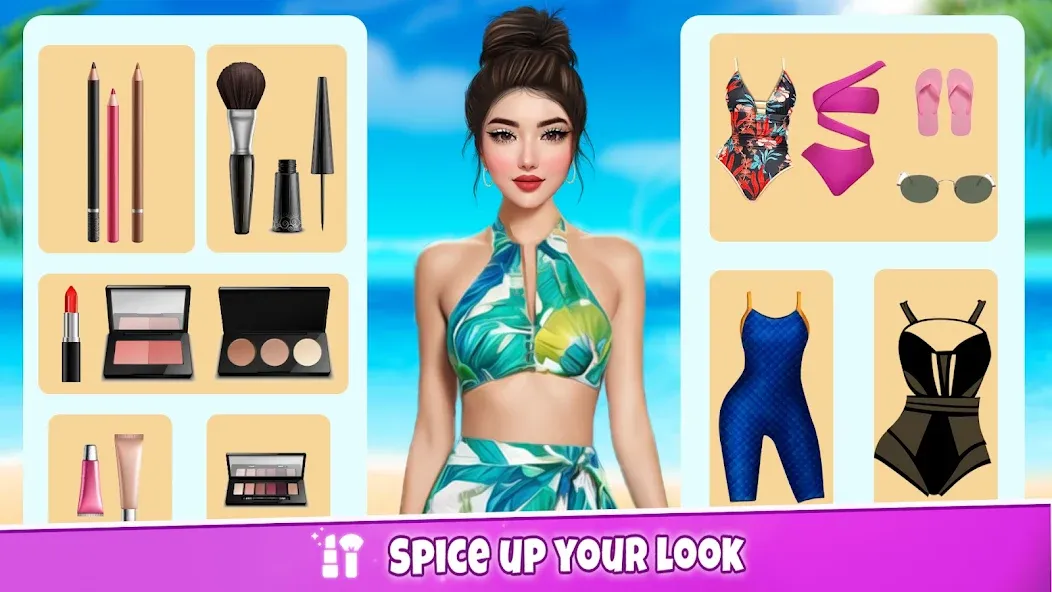 Fashion Artist: Makeup Game [MOD: Много монет/Энергии] - Скриншот 5