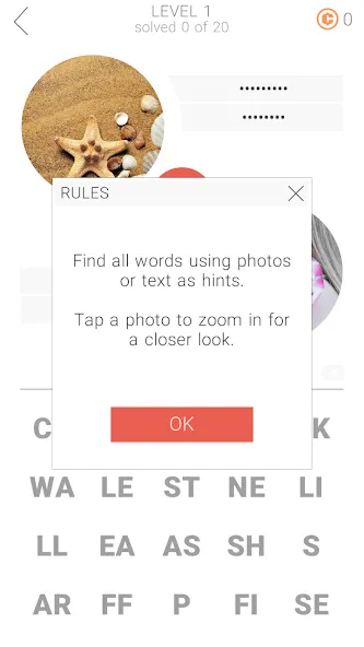 11 Clues: Word Game [MOD: Бесконечные деньги] - Скриншот 2