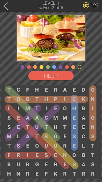 10×10 Word Search (десять на десять) [MOD: Разблокировано] - Скриншот 4