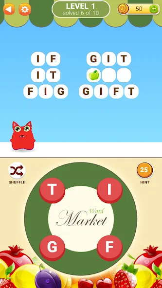 Word Market [MOD: Premium/Unlocked] - Скриншот 1
