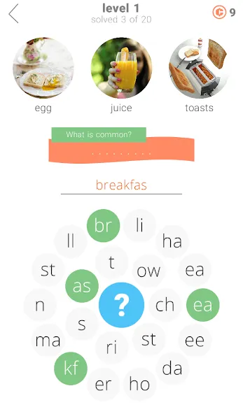 3 Circles: Word Game [MOD: Разблокировано] - Скриншот 1