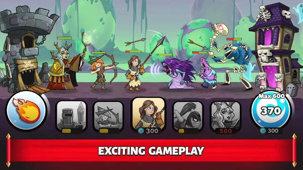 Tower Conquest: Tower Defense [MOD: Бесконечные деньги] - Скриншот 5