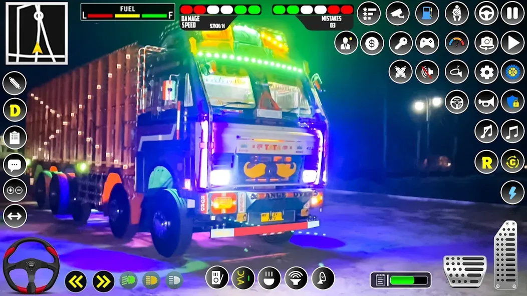 Indian Truck Driver Simulator [MOD: Бесконечные деньги] - Скриншот 1