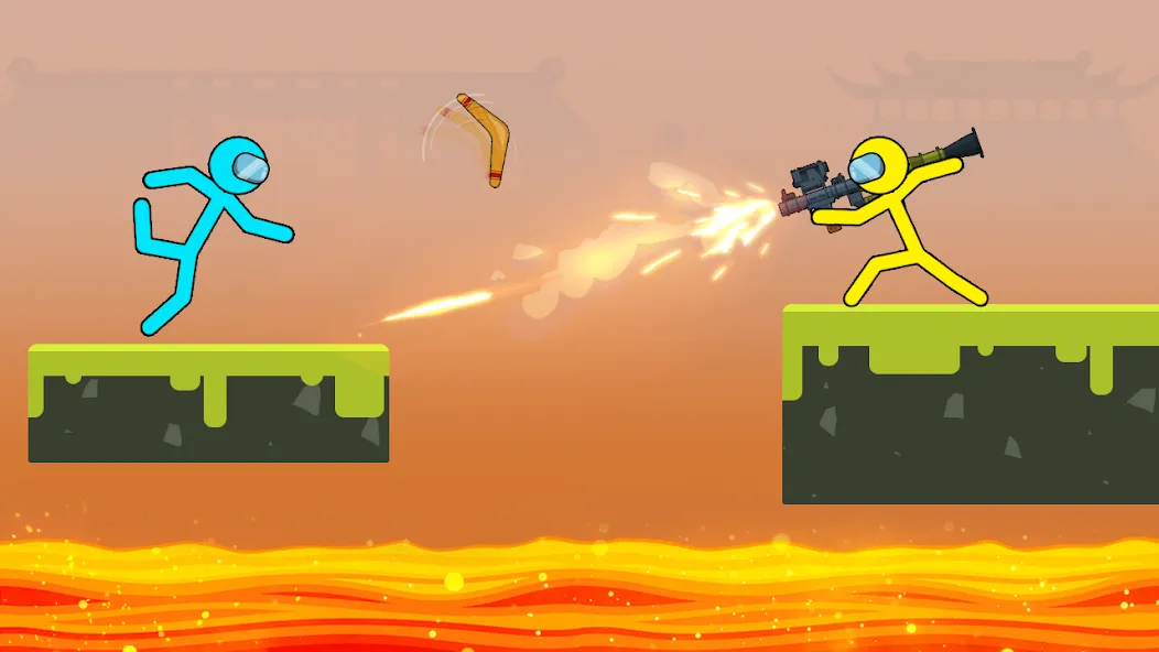 Stick-man Fighting Games [MOD: Mega Mod/Меню] - Скриншот 4