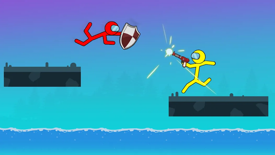 Stick-man Fighting Games [MOD: Mega Mod/Меню] - Скриншот 5