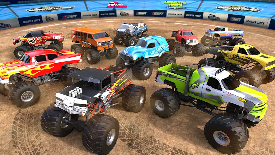 4×4 Monster Truck Racing Games (Монстр Трак Гонки игры) [MOD: Premium/Unlocked] - Скриншот 3