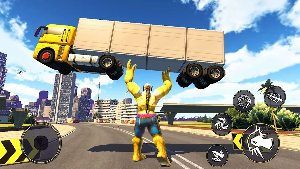 Super City Hero:superhero Game (упер Сити Герой) [MOD: Меню/Много денег] - Скриншот 2