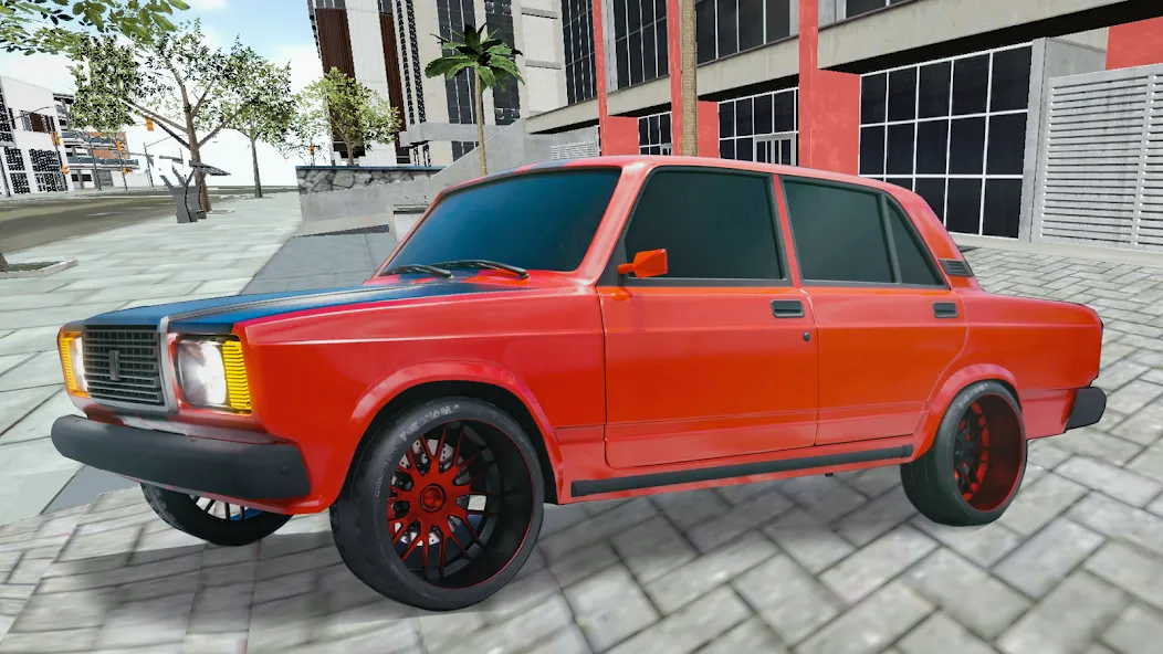Drive Classic VAZ 2107 Parking [MOD: Все разблокировано] - Скриншот 1