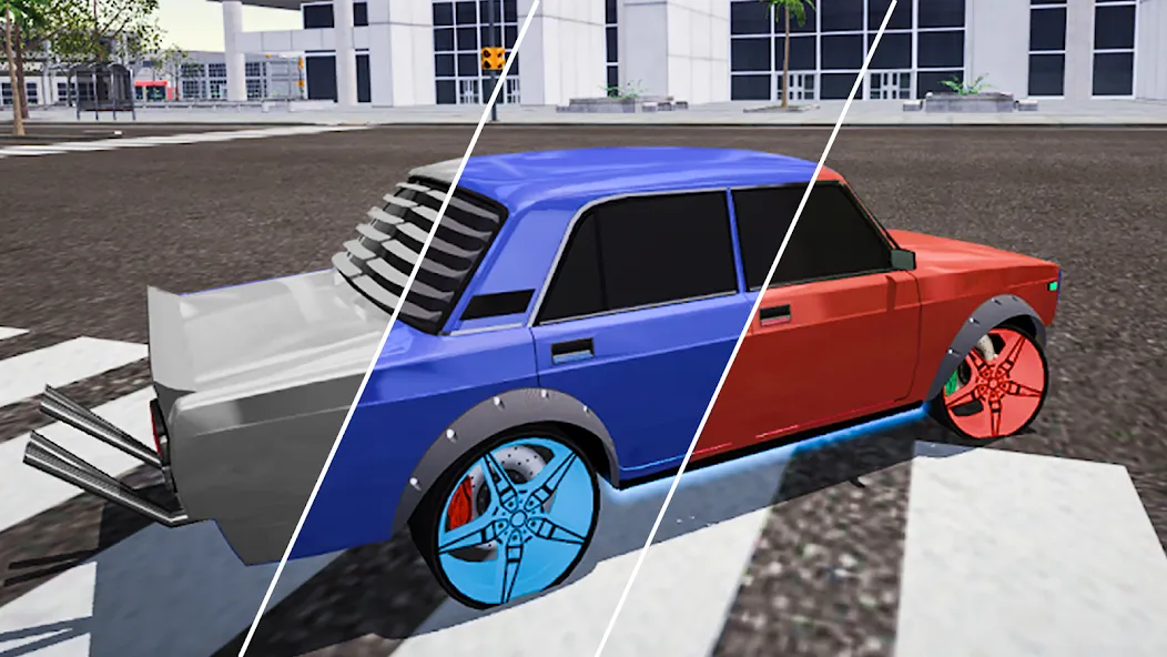 Drive Classic VAZ 2107 Parking [MOD: Все разблокировано] - Скриншот 3