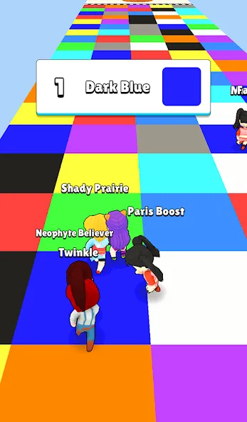 Fall Party.io: Match Race [MOD: Все открыто] - Скриншот 2