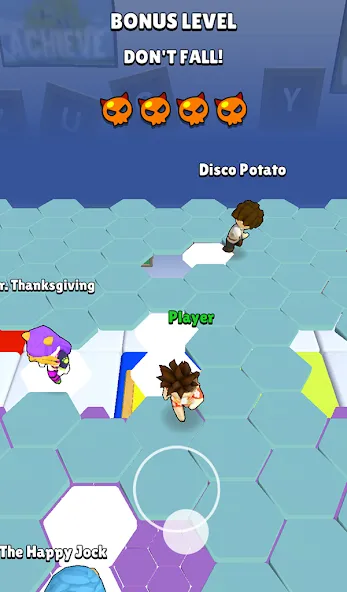 Fall Party.io: Match Race [MOD: Все открыто] - Скриншот 4