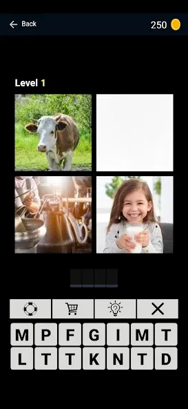 Puzzle: 4 pics 1 word offline [MOD: Мод Меню/Взлом] - Скриншот 3