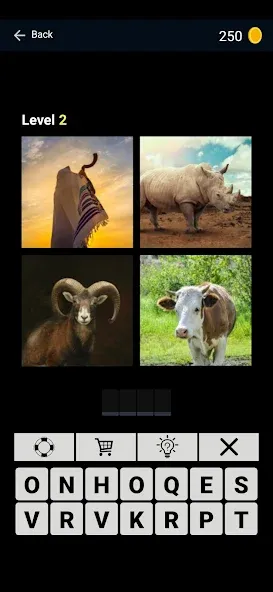 Puzzle: 4 pics 1 word offline [MOD: Мод Меню/Взлом] - Скриншот 5