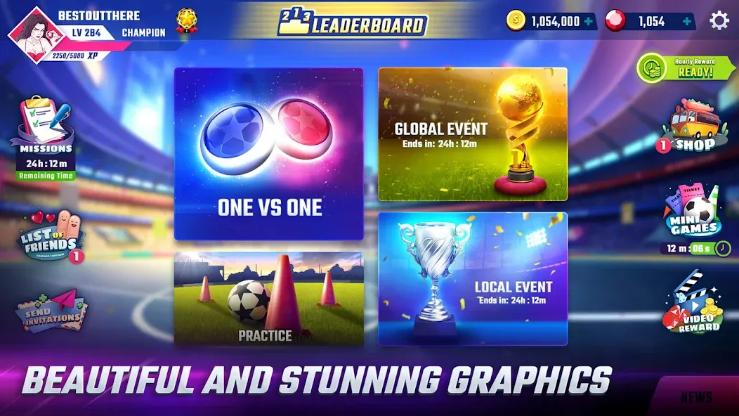 Football Stars (Футбольные звезды) [MOD: Бесконечные деньги] - Скриншот 3