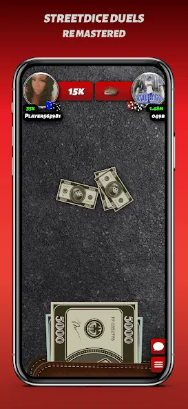 Phone Dice™ Street Dice Game (Фон Дайс Стрит Дайс Гейм) [MOD: Все разблокировано] - Скриншот 1