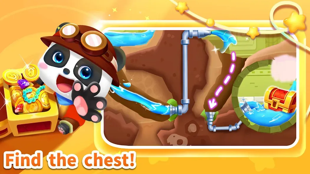 Little Panda’s Jewel Adventure [MOD: Меню/Много денег] - Скриншот 2